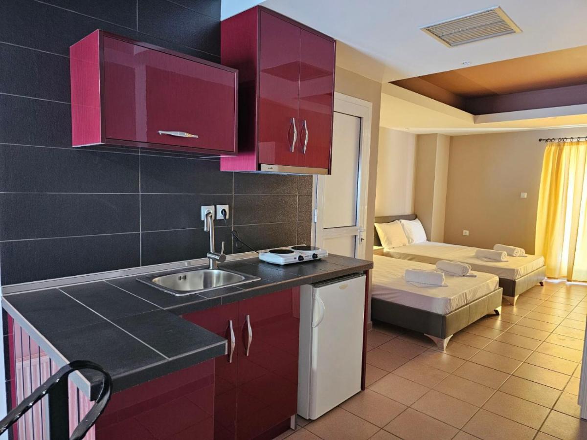 Adonis Apartments Paralía Exterior foto